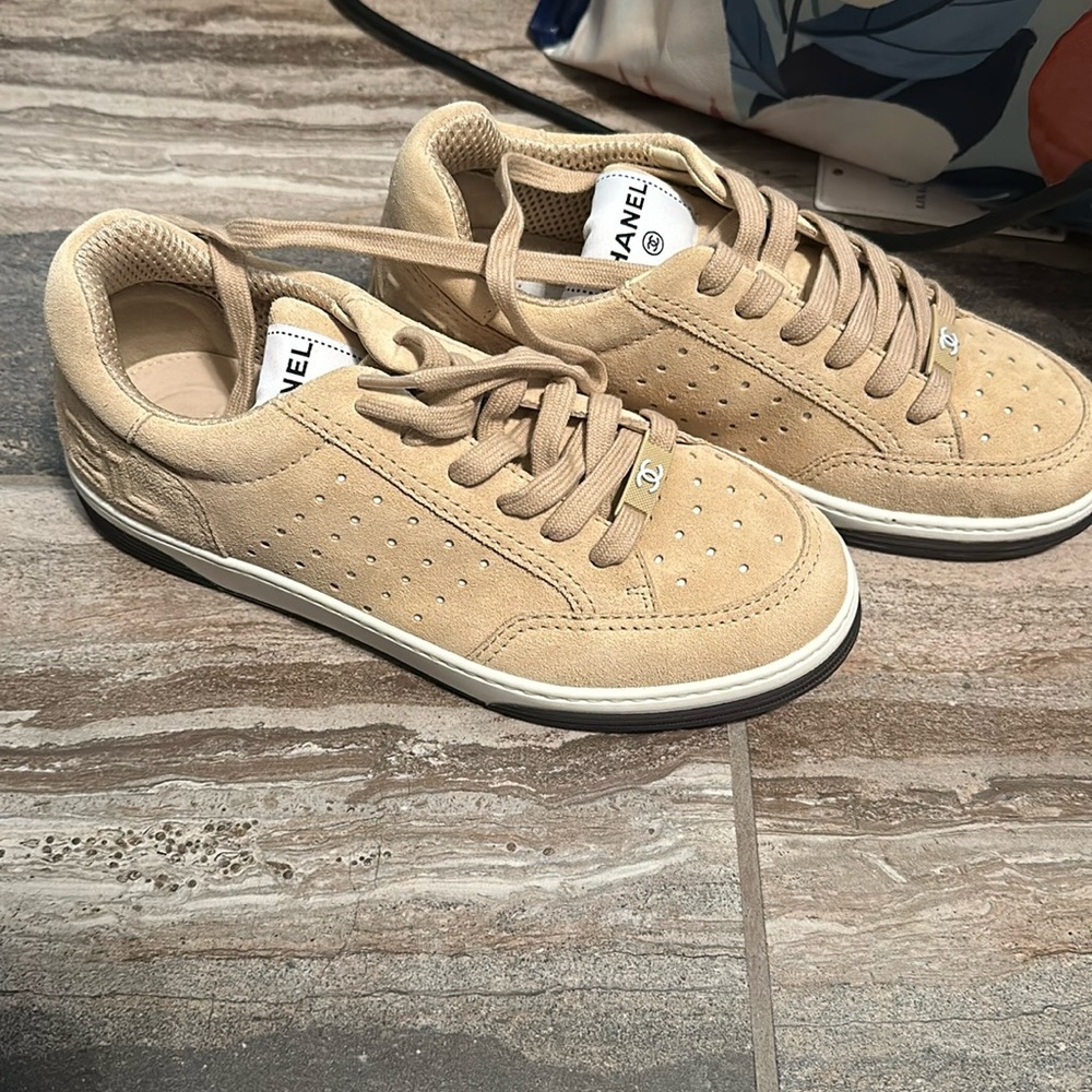 Chanel Calfskin Sneakers
